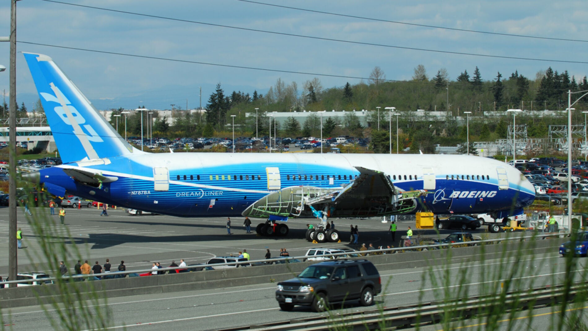 Un avi&oacute;n Boeing 787