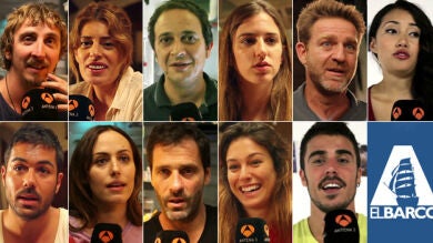 El reparto de El Barco hablan de la llegada a tierra del Estrella Polar