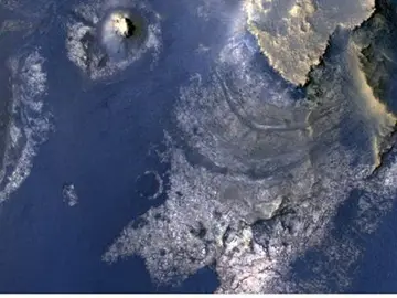 El cráter marciano McLaughlin El cráter marciano McLaughlin