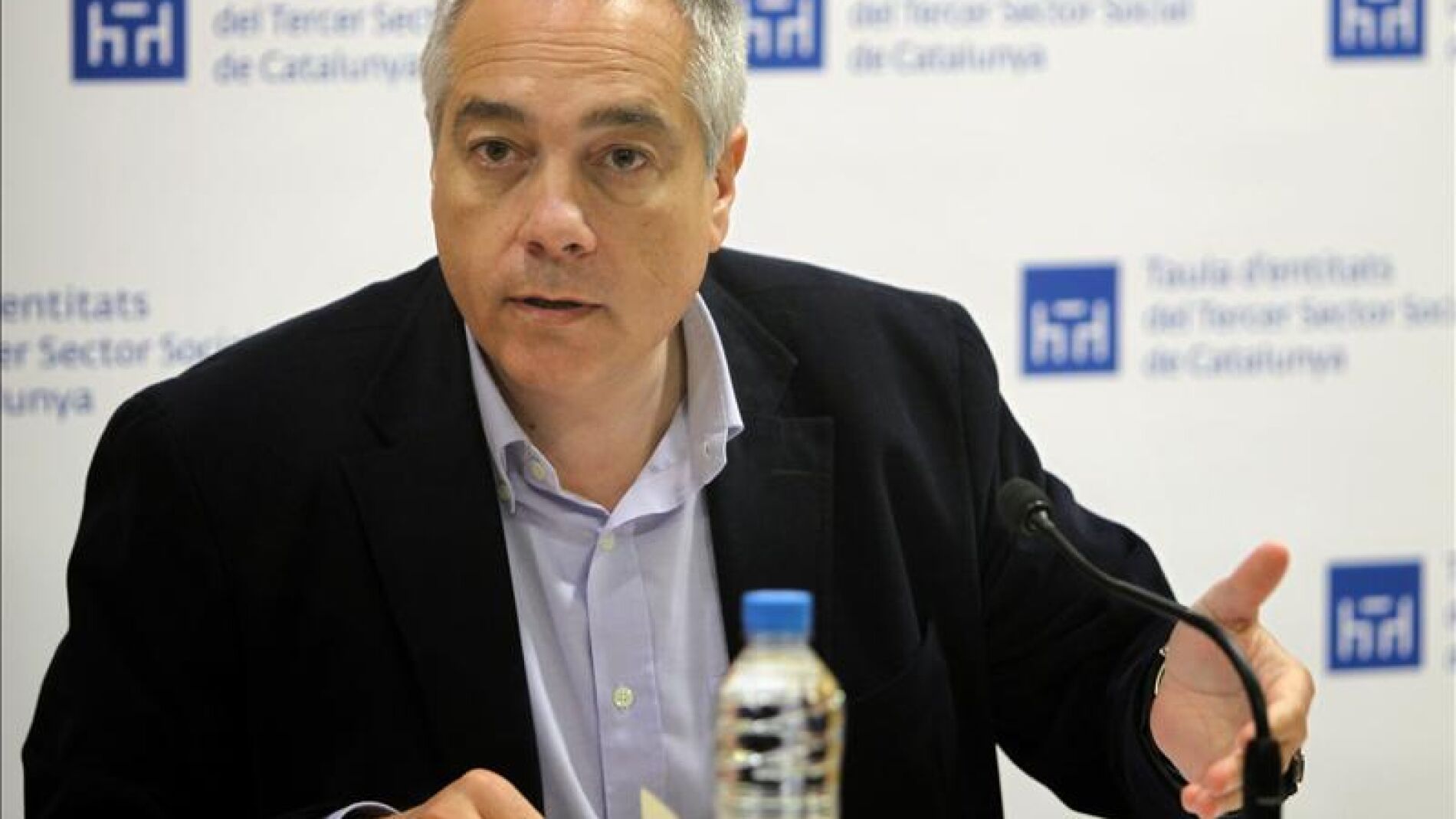 El primer secretario del PSC, Pere Navarro