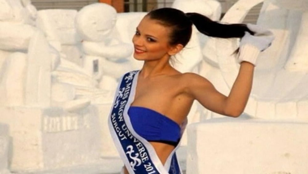 Vladislava Verner, nombrada Miss Universo de la nieve