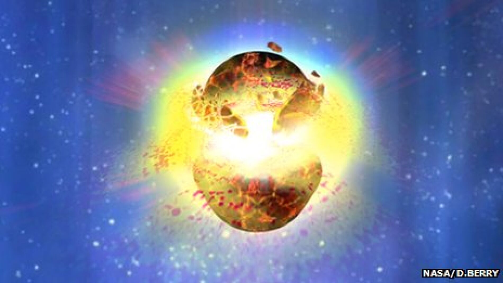 Los estallidos de rayos gamma se producen cuando dos estrellas de neutrones fusionan
