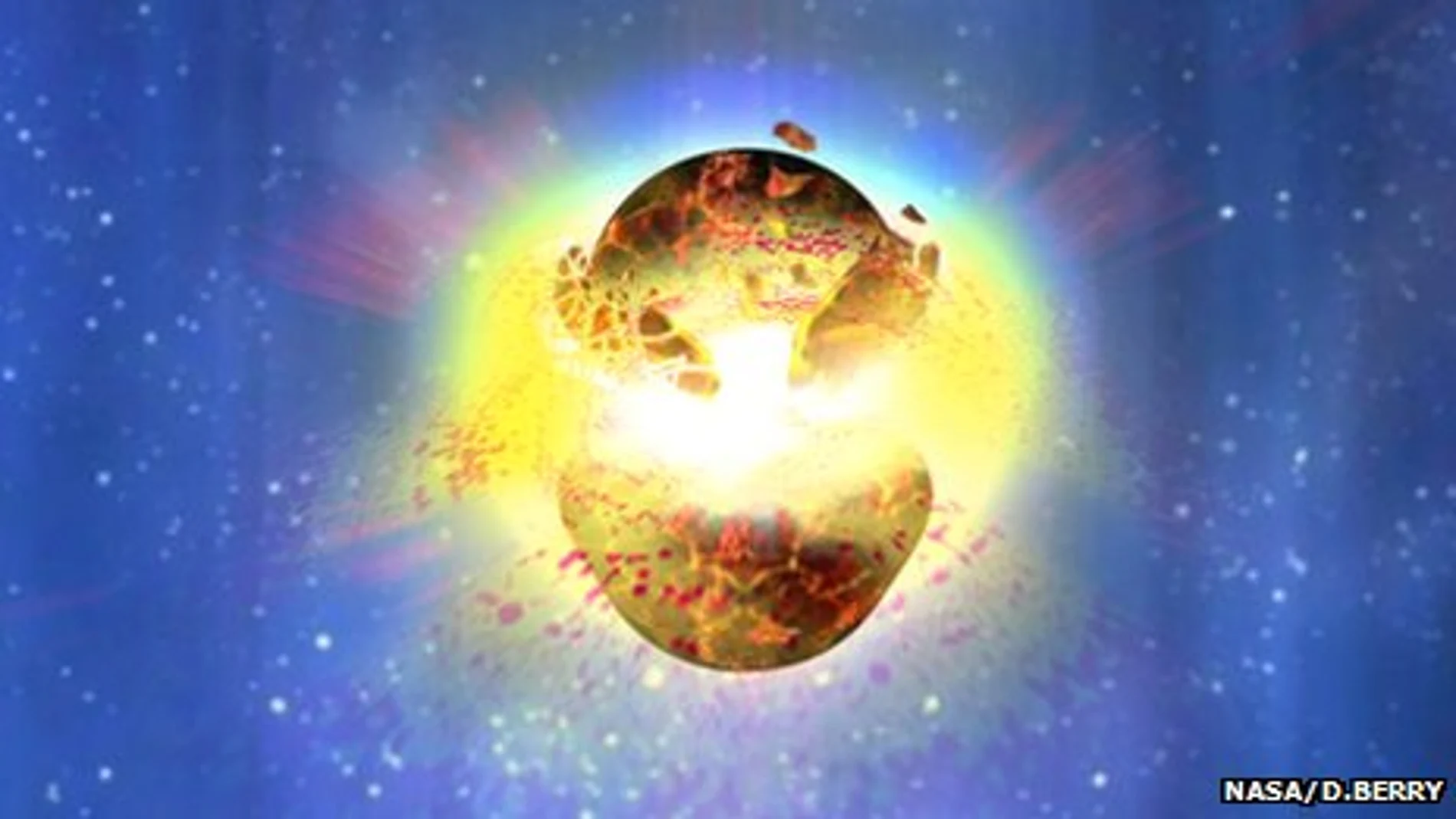 Los estallidos de rayos gamma se producen cuando dos estrellas de neutrones fusionan Los estallidos de rayos gamma se producen cuando dos estrellas de neutrones fusionan