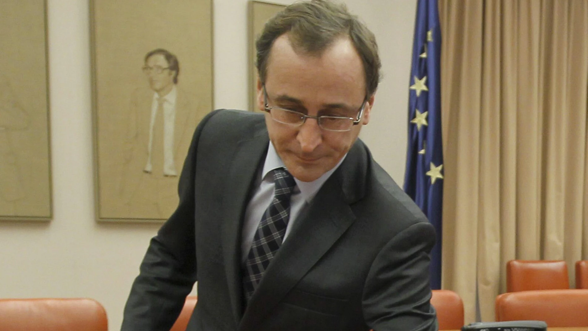 El portavoz parlamentario del PP, Alfonso Alonso El portavoz parlamentario del PP, Alfonso Alonso