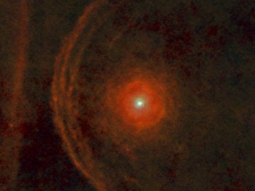 La estrella gigante roja Betelgeuse