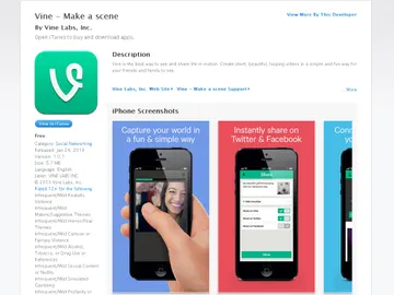 Vine ya está disponible en la App Store de Apple Vine ya está disponible en la App Store de Apple