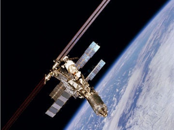 Imagen de un satélite espacial