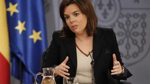 Sáenz de Santamaría en Consejo de Ministros Sáenz de Santamaría en Consejo de Ministros