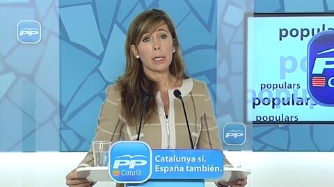 La presidenta del PPC, Alicia S&aacute;nchez-Camacho