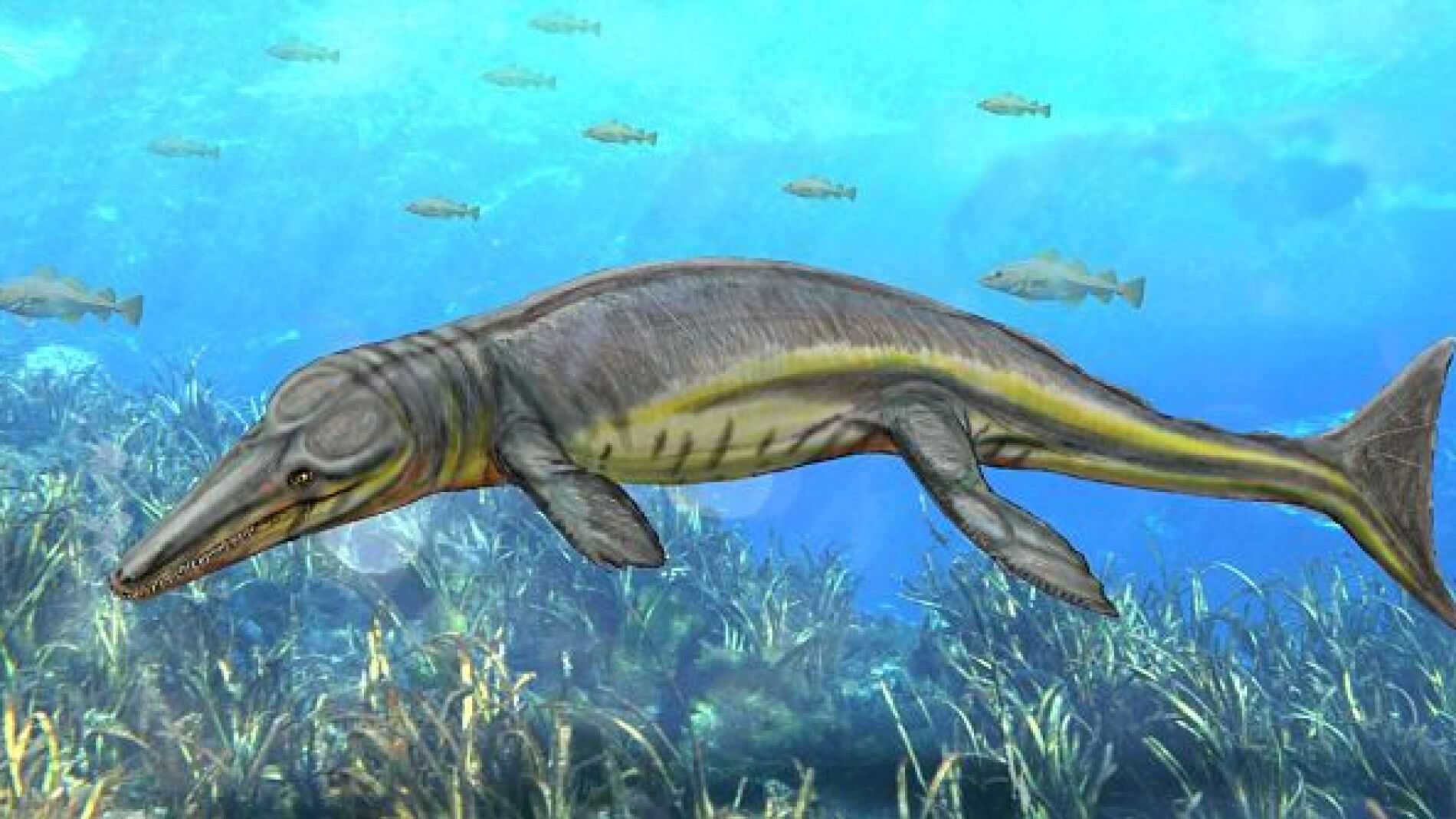 Recreaci&oacute;n del 'Tyrannoneustes lythrodectikos'