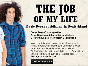 Portal de empleo para jóvenes europeos en Alemania