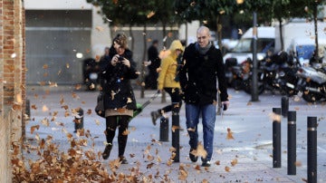 Fuertes rachas de viento