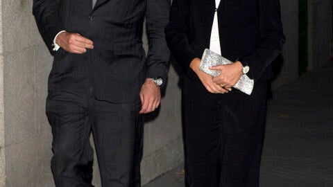 Carlos Garc&iacute;a Revenga y la Infanta Cristina