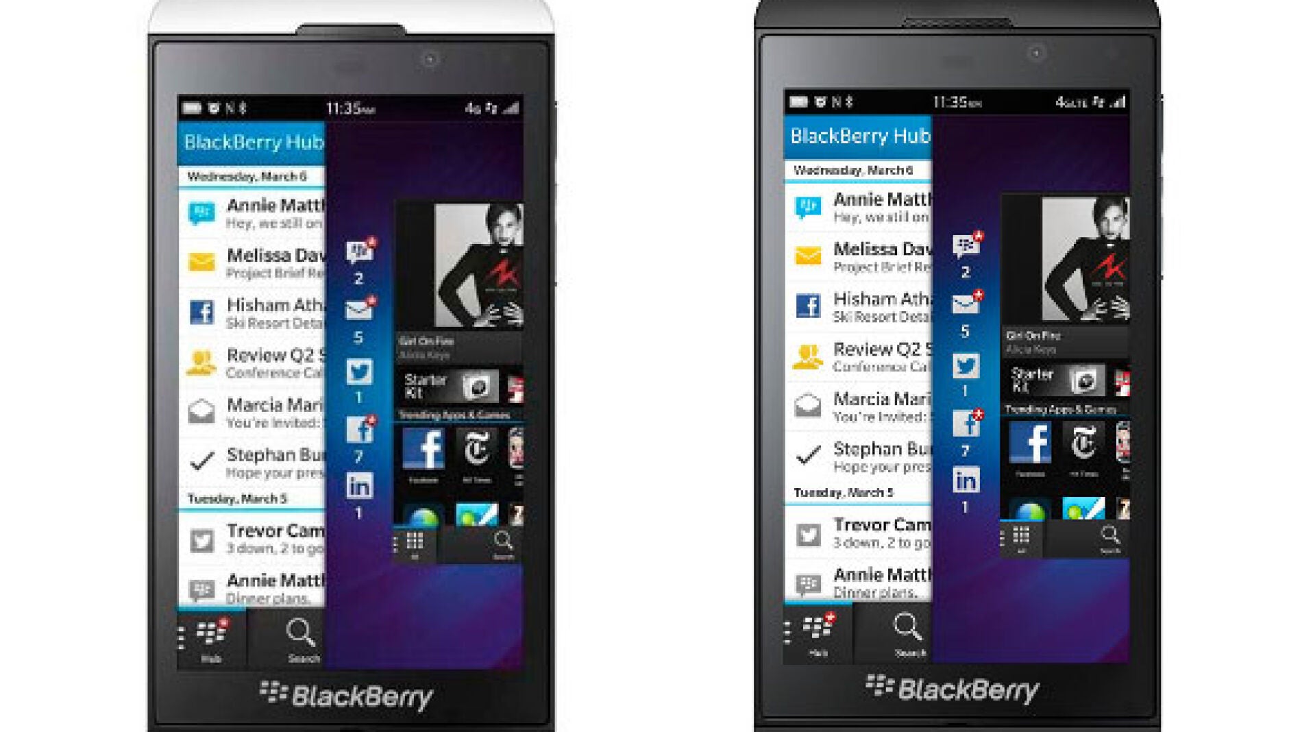 Nuevos modelos de Blackberry