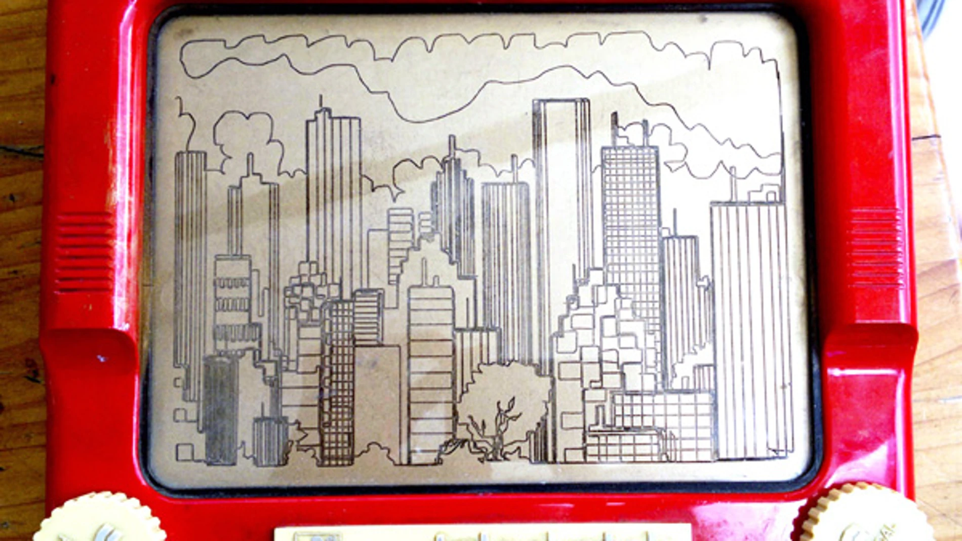 Un ejemplar del 'telesketch'. Un ejemplar del 'telesketch'.