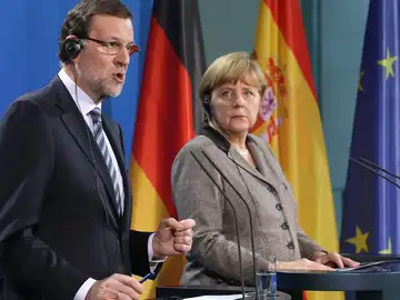 Mariano Rajoy y Angela Merkel Mariano Rajoy y Angela Merkel