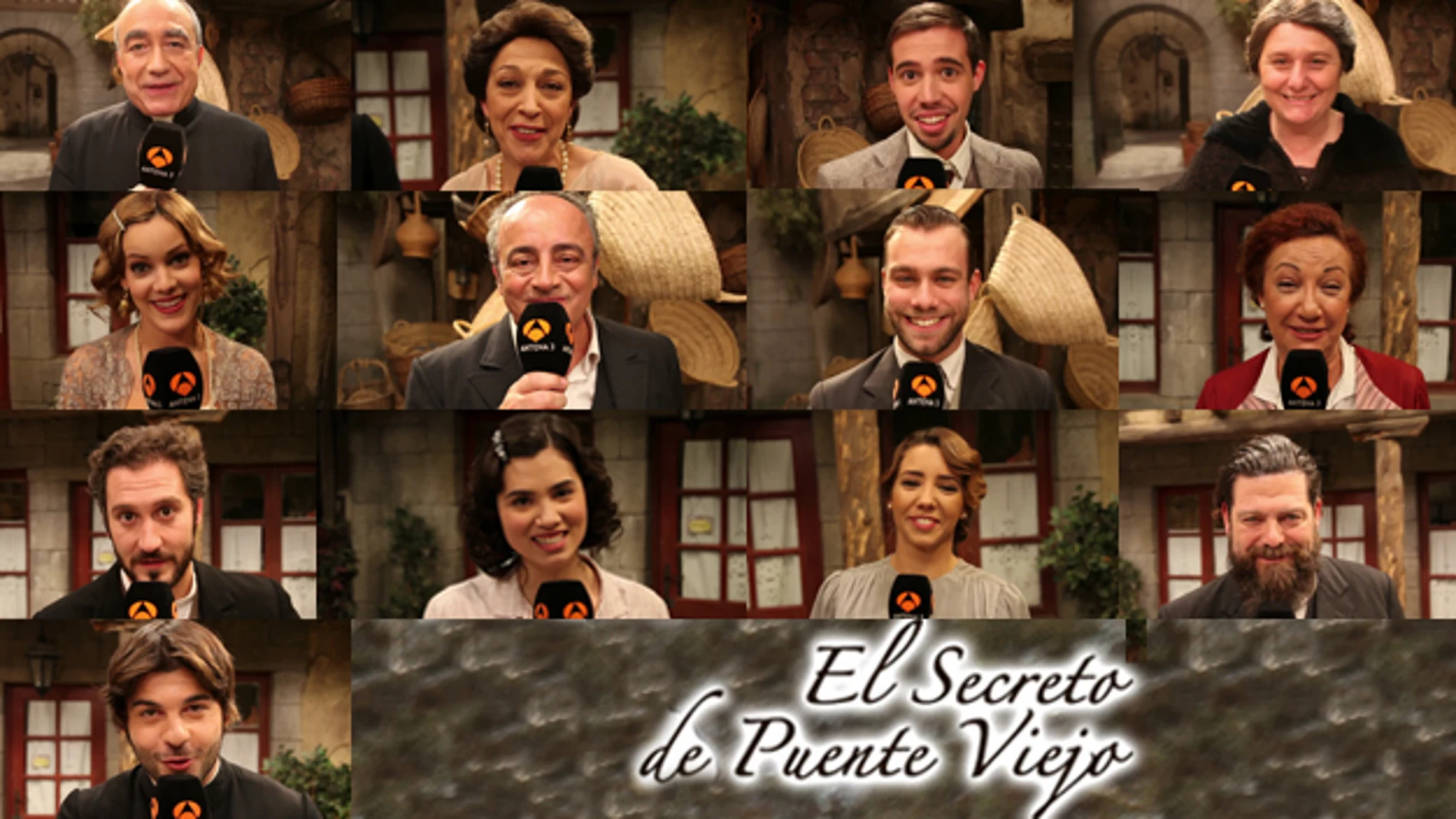 Los actores de El secreto de Puente Viejo dan las gracias a sus espectadores