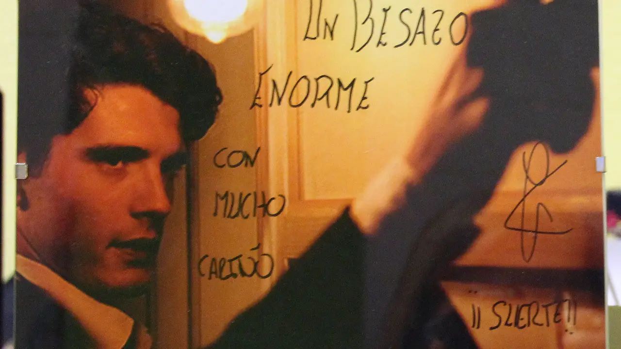 Foto firmada de Yon González