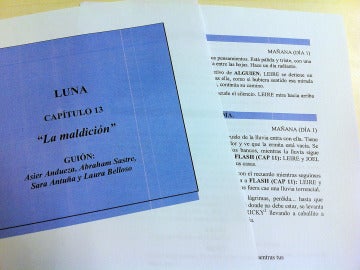 Guión Luna, el misterio de Calenda