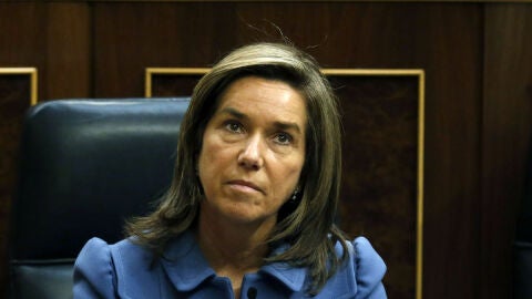 Ana Mato durante la sesi&oacute;n de control