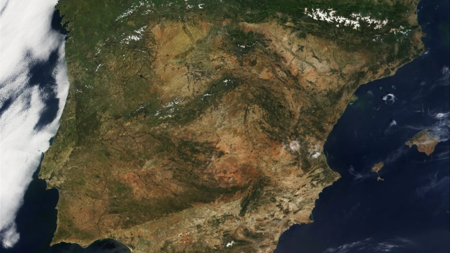 El relieve de la península ibérica El relieve de la península ibérica