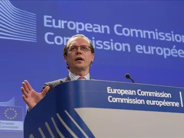 El comisario europeo de Fiscalidad, Algirdas Semeta El comisario europeo de Fiscalidad, Algirdas Semeta