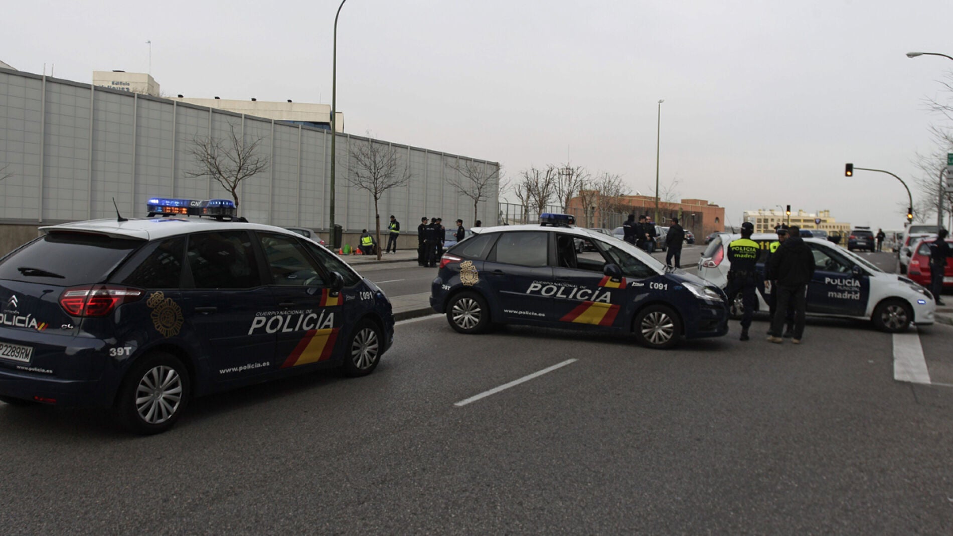 Efectivos de la Polic&iacute;a Nacional