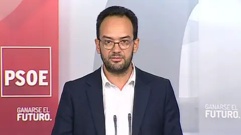 El portavoz del PSOE en el Congreso, Antonio Hernando El portavoz del PSOE en el Congreso, Antonio Hernando