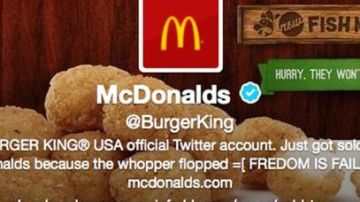 La cuenta de Burger King, hackeada