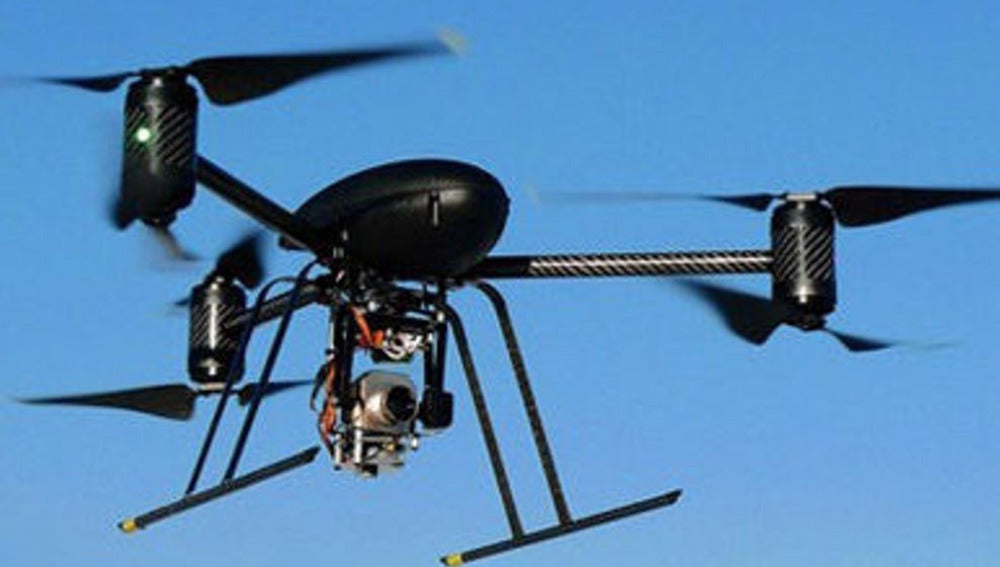 Uno de los 'drones' utilizados por la Policía de Estados Unidos