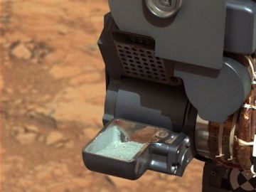 Curiosity ha obtenido las primeras muestras del interior de una roca marciana