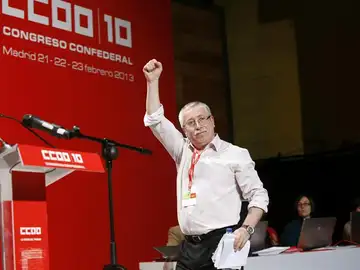 Ignacio Fernández Toxo, reelegido en el X Congreso Confederal de CCOO Ignacio Fernández Toxo, reelegido en el X Congreso Confederal de CCOO
