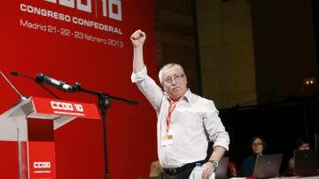 Ignacio Fernández Toxo, reelegido en el X Congreso Confederal de CCOO