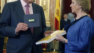 Soledad Becerril entrega a Posadas el Informe Anual