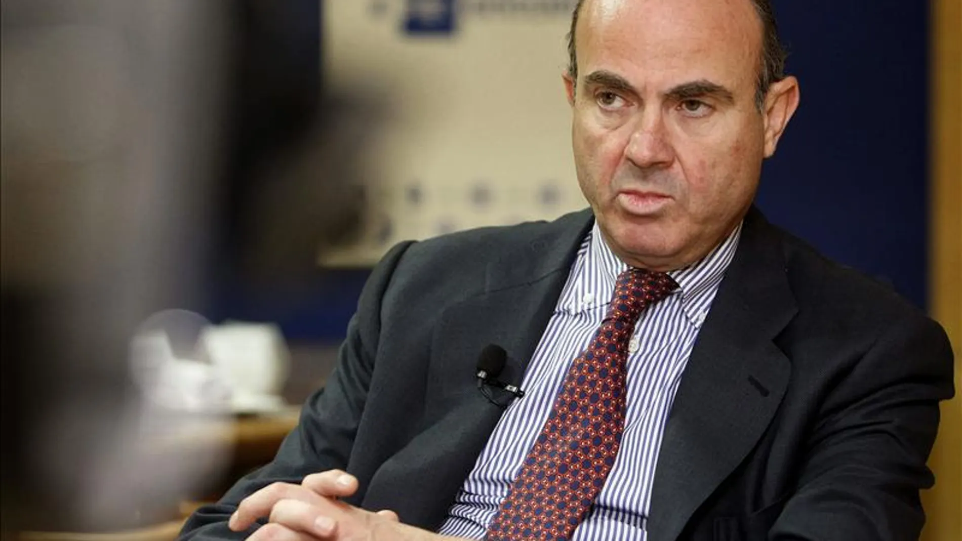 El ministro de Economía, Luis de Guindos El ministro de Economía, Luis de Guindos