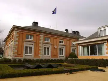 El palacio de La Zarzuela El palacio de La Zarzuela