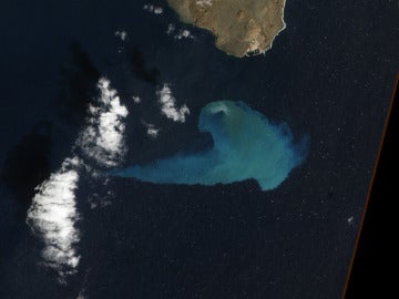 La erupción de El Hierro, candidata a imagen del año de la NASA
