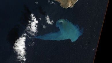 La erupción de El Hierro, candidata a 'imagen del año' de la NASA