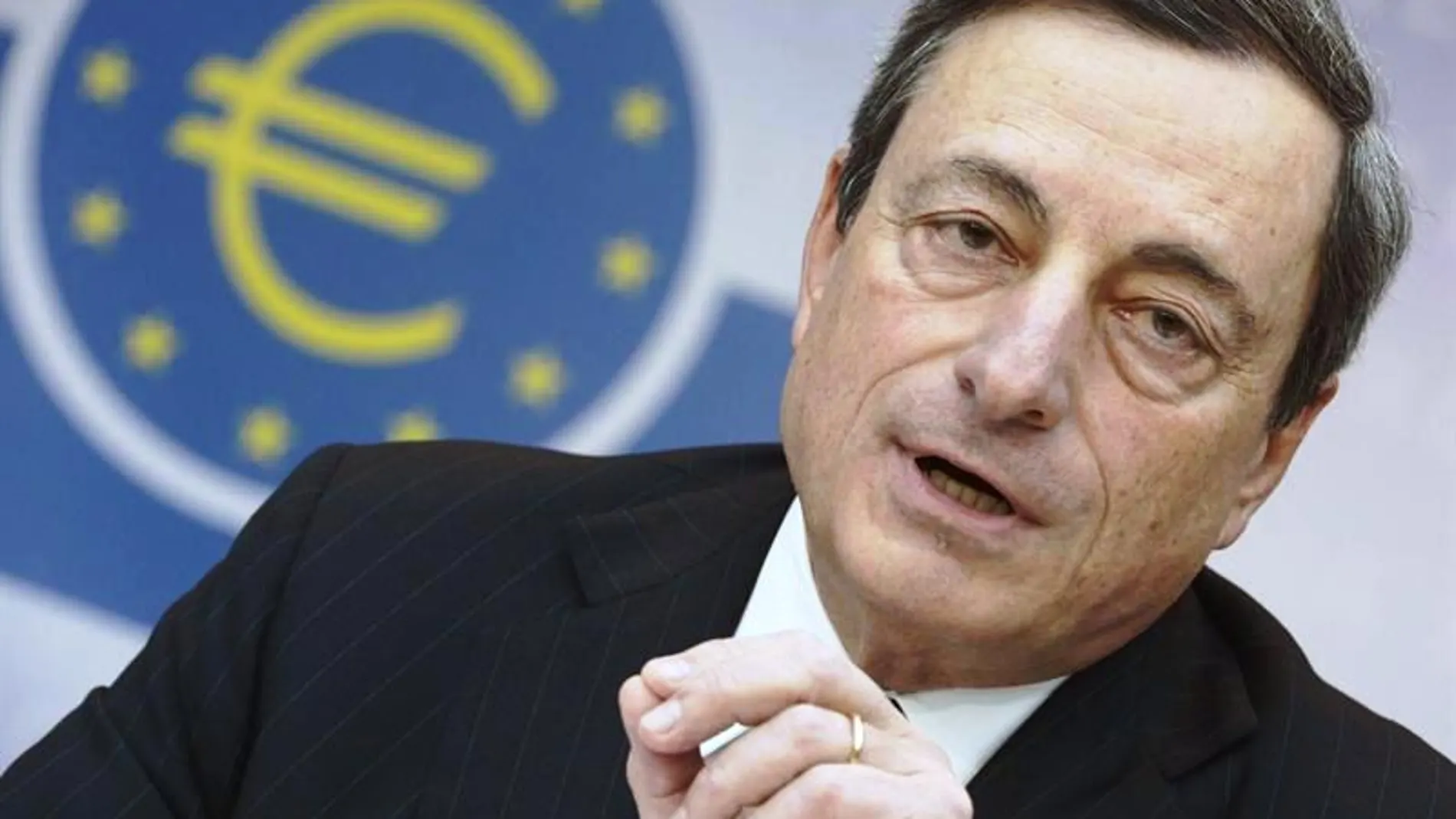 El presidente del Banco Central Europeo, Mario Draghi El presidente del Banco Central Europeo, Mario Draghi