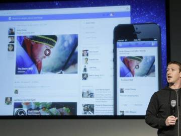 Mark Zuckerberg presenta el nuevo diseño de Facebook