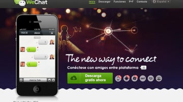 WeChat, nuevo servicio de mensajería