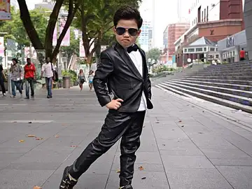 'Little PSY', una estrella en Corea del Sur 'Little PSY', una estrella en Corea del Sur