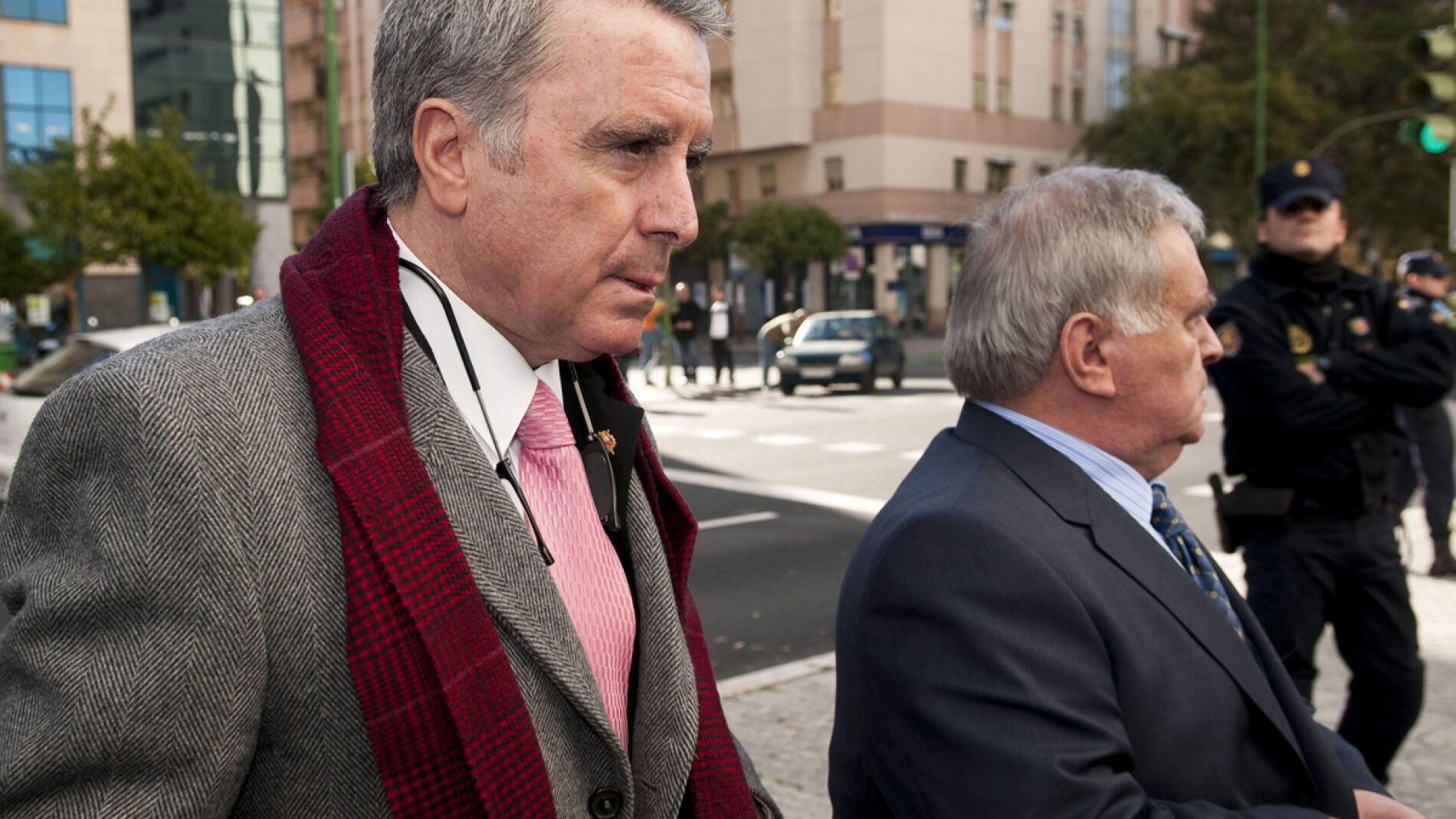 El torero Jos&eacute; Ortega Cano a su llegada a los juzgados de Sevilla