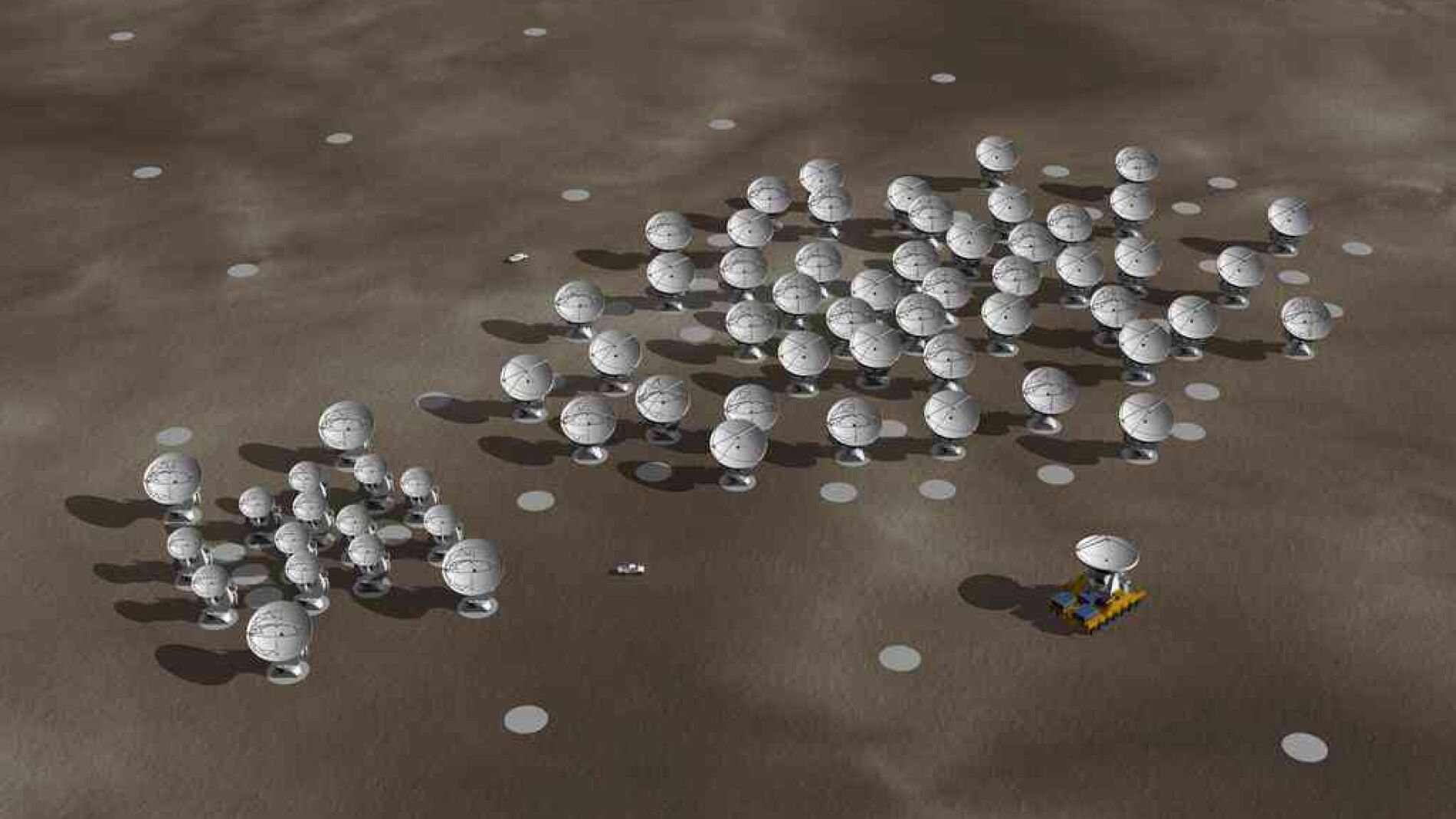 El telescopio ALMA en Chile