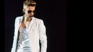 Justin Bieber, durante una de sus actuaciones de la gira 'Believe'