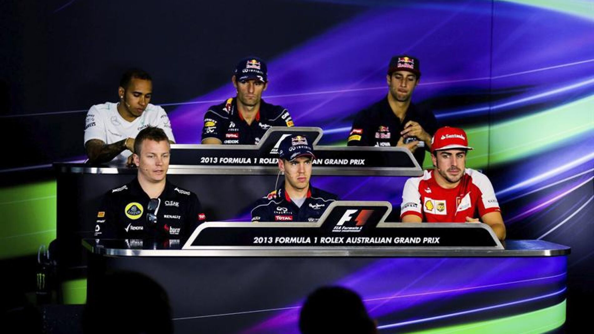 Rueda de prensa de la FIA en Australia