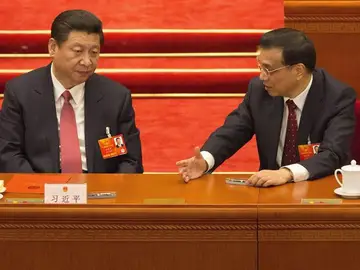 El nuevo presidente chino, Xi Jinping, con el viceprimer ministro El nuevo presidente chino, Xi Jinping, con el viceprimer ministro