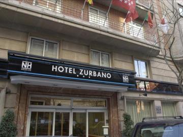 Fachada de uno de los hoteles que la cadena NH tiene en Madrid