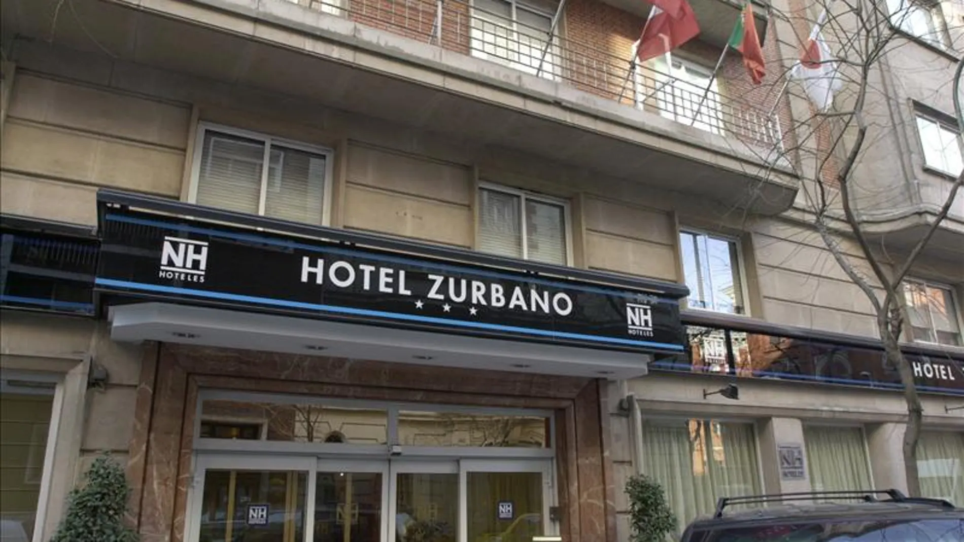 Fachada de uno de los hoteles que la cadena NH tiene en Madrid Fachada de uno de los hoteles que la cadena NH tiene en Madrid