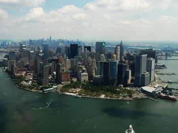 Vista aérea de Manhattan